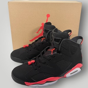 【NIKE】AIR JORDAN 6 RETRO Infrared Salesman スニーカー 29cm BLACK/ライトクリムゾン ナイキ エアジョーダン6 レトロ CT8529-001