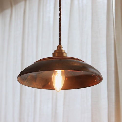 【照明】信楽焼シェードのペンダントライト　ボウル