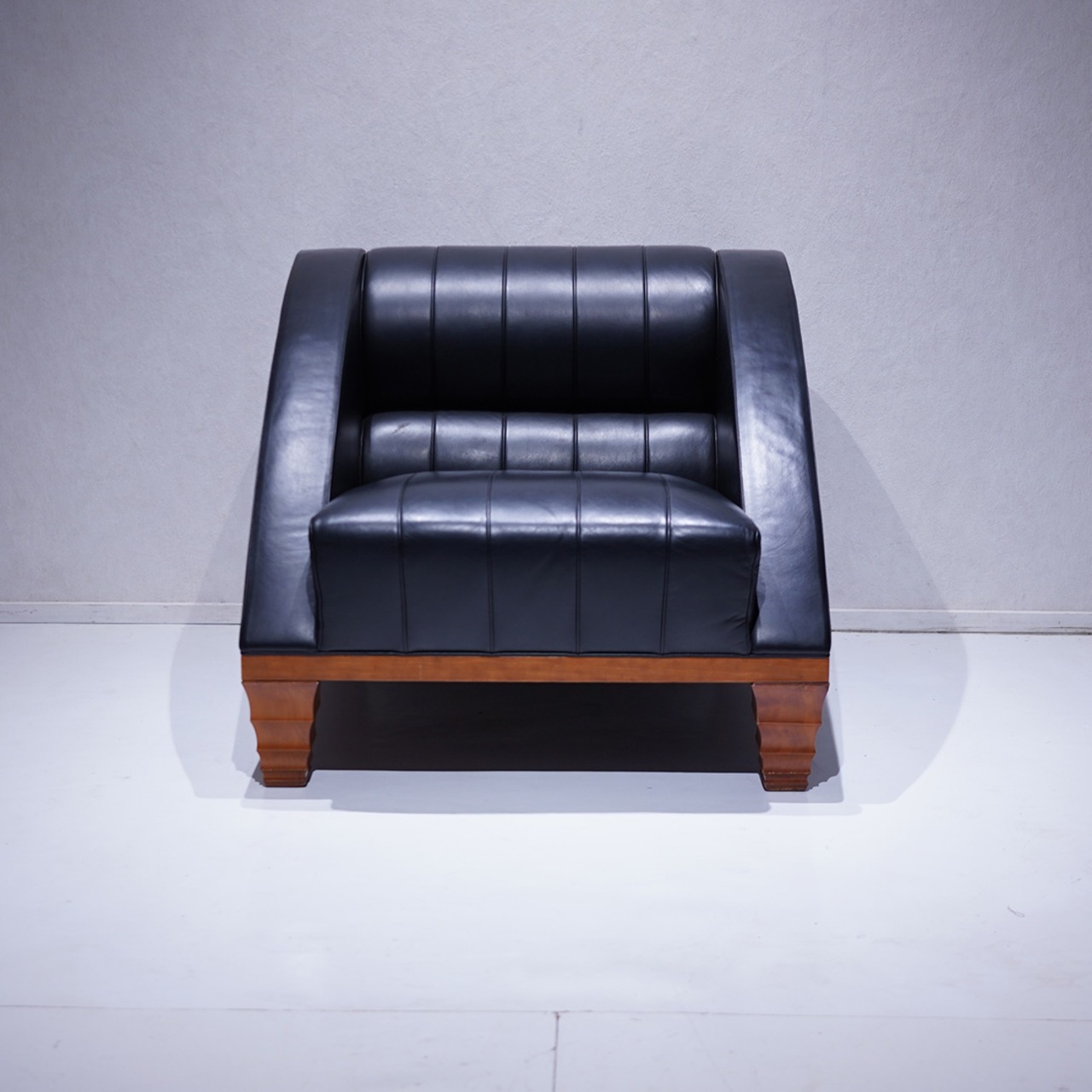 Giorgetti ARIES / Leon Krier 名作 デザイナーズ ソファ ジョルジェッティ アリエス 1Pソファ （関連:カッシーナ ミノッティ B&B）