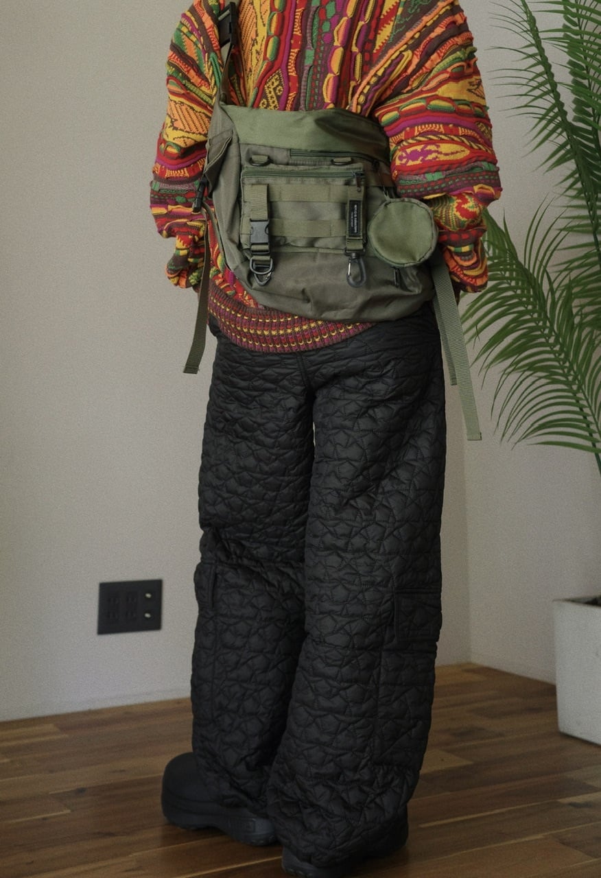 スターキルティングパンツ/ブラック | osrsofficial