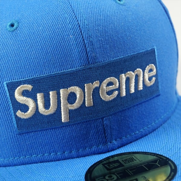 supreme 20ss metallic logo newera 7 3/8 - キャップ