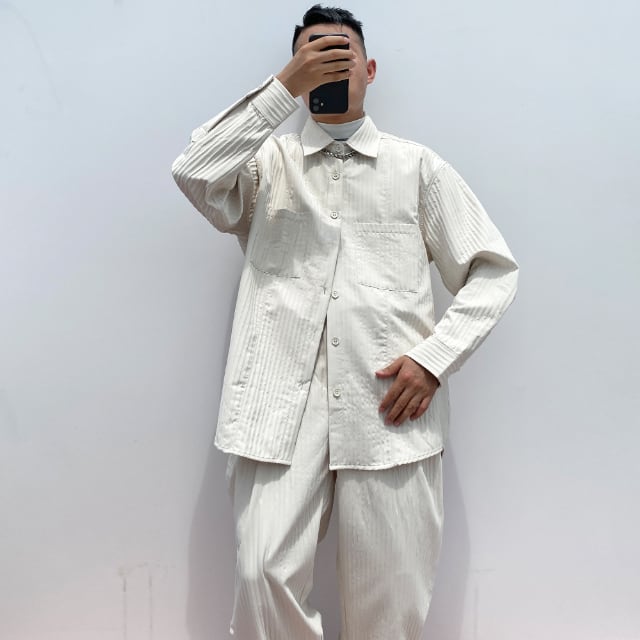 ホワイト 長袖シャツ 2点セット nissen（ニッセン）の「2点セット