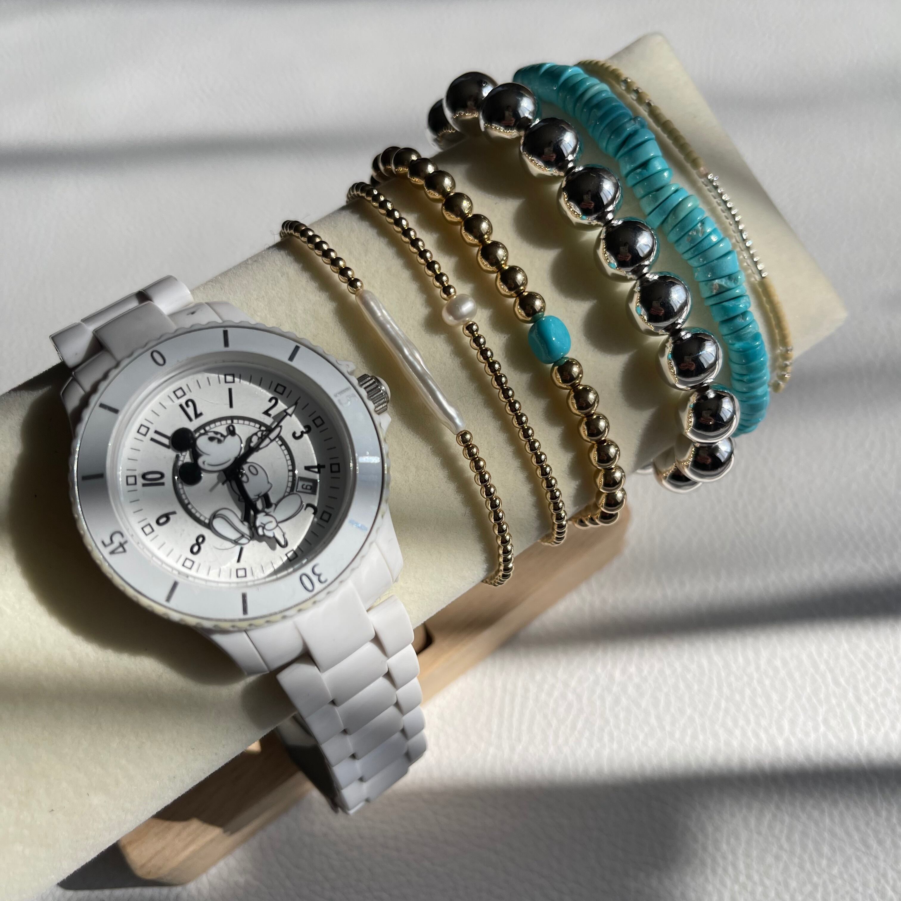 Loop Bracelet / Sleeping Beauty Turquoise x 14kgf / ブレスレット