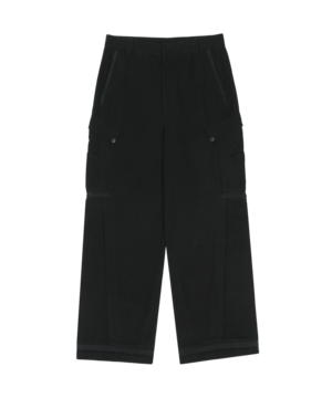 [SAN SAN GEAR] VOID CARGO PANTS BLACK 正規品 韓国ブランド 韓国通販 韓国代行 韓国ファッション sansan san san sansangear サンサンギア
