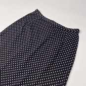 INGEBORG インゲボルグ ドット 水玉 コットン スカート /ブラック×ベージュ/ピンクハウス