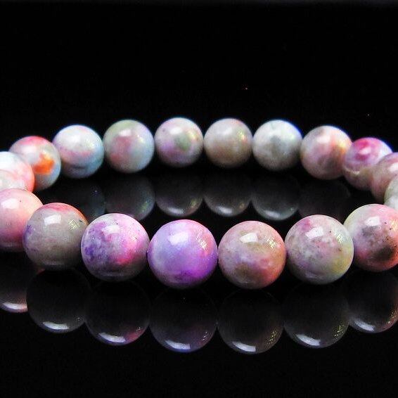 ハックマナイト ブレスレット 10mm 一点物 メール便可 111-49337