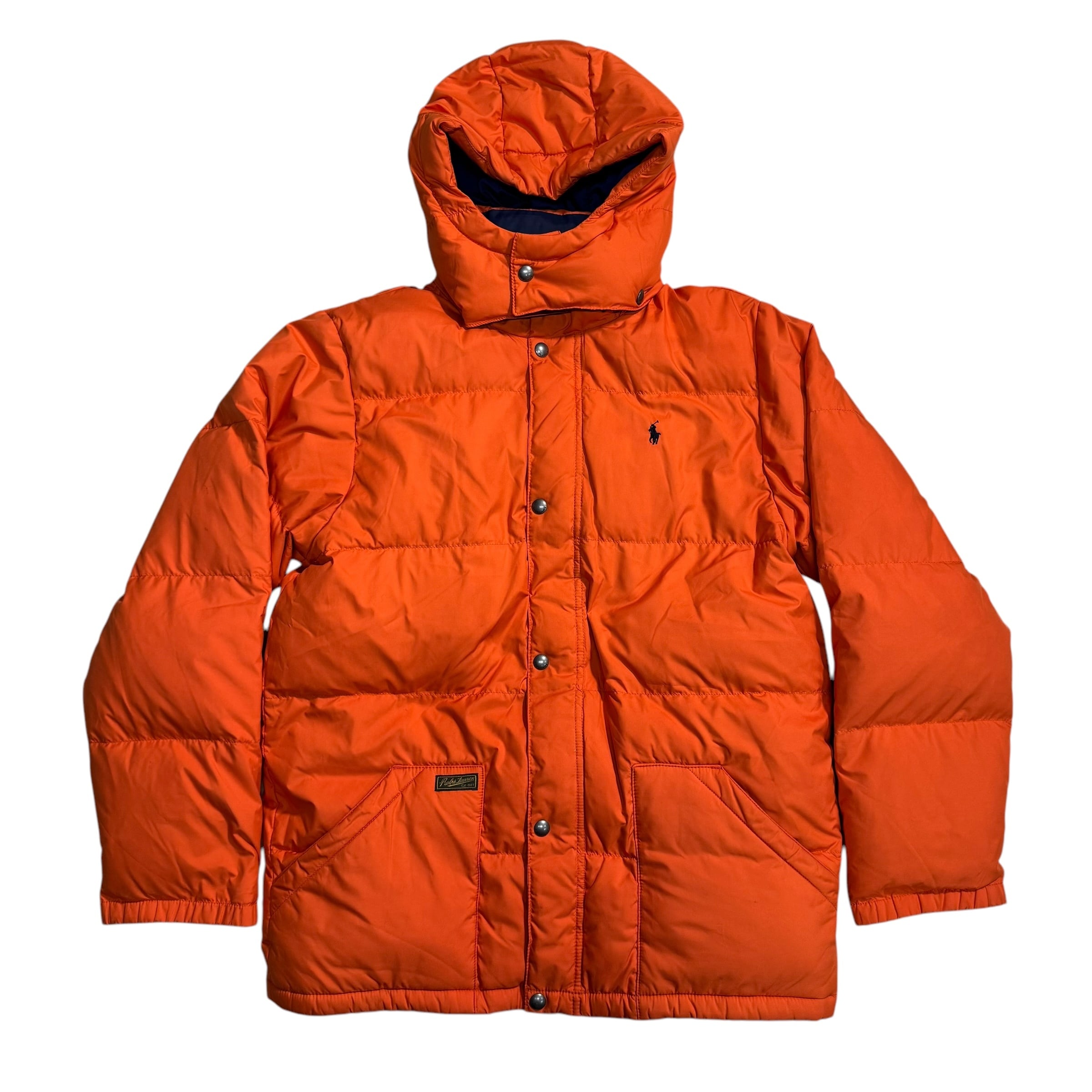 90s Polo by Ralph Lauren オレンジ ダウンジャケット