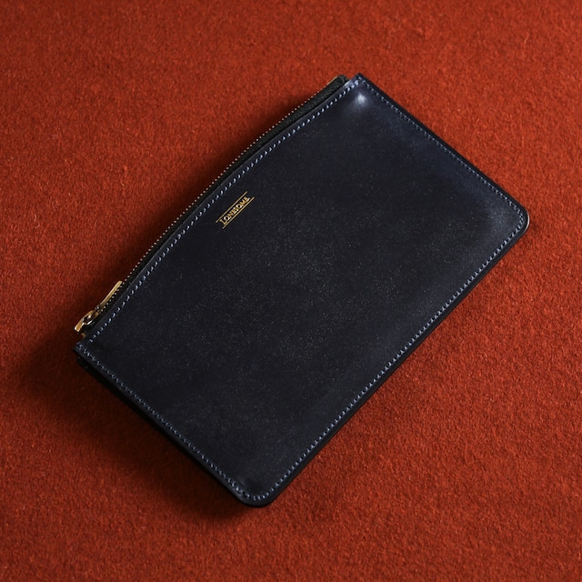 【NAVY】MULTI ZIP WALLET　 ネイビー　マルチジップウォレット