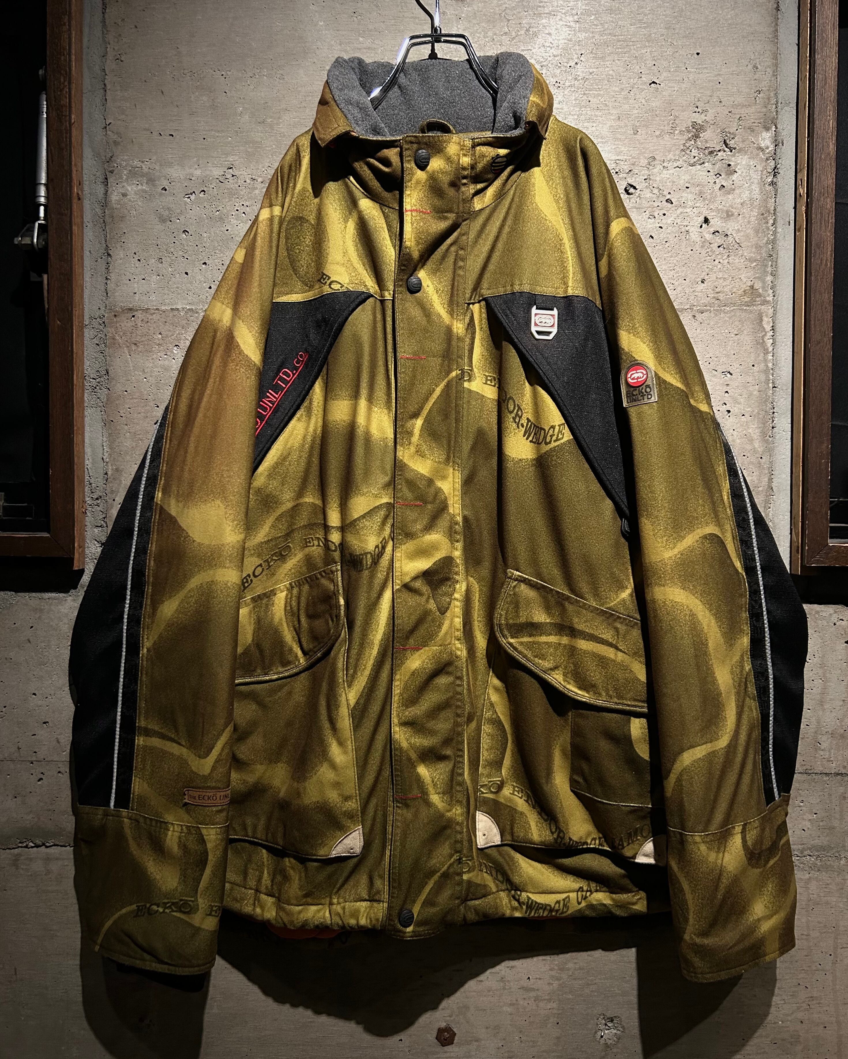 Caka】“ECKO FUNCTION” Various Gimmick Loose Snow Gear Jacket