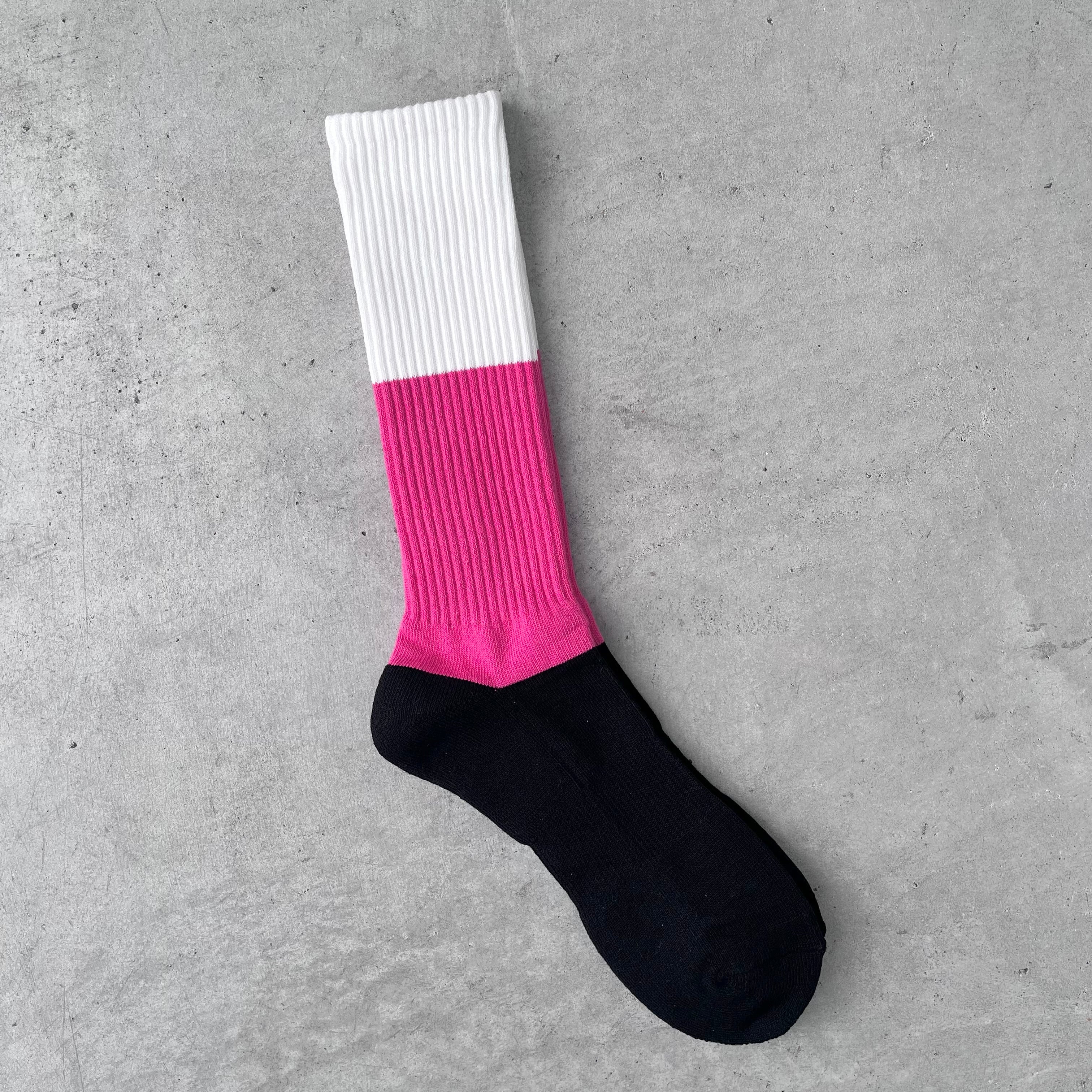 FAKUI / 【23-26cm】color scheme socks FK-246