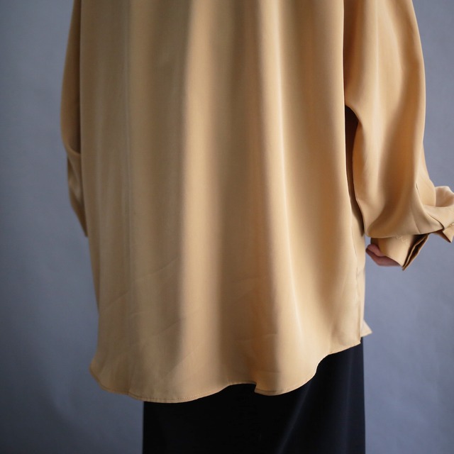 "刺繍" good coloring fry-front over size shirt