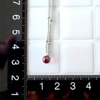 琉球ガラスのひと粒ネックレス 42cm
