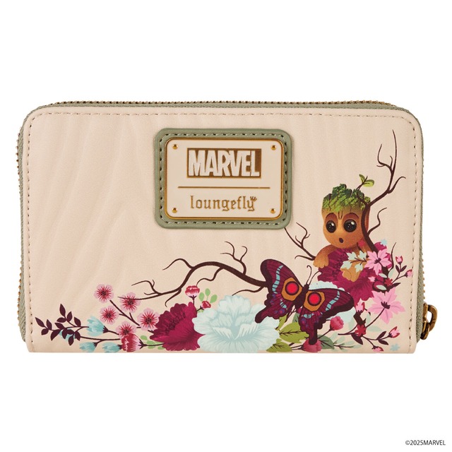LF MARVEL GUARDIANS OF THE GALAXY GROOT ZIP AROUND WALLET_MVWA0229