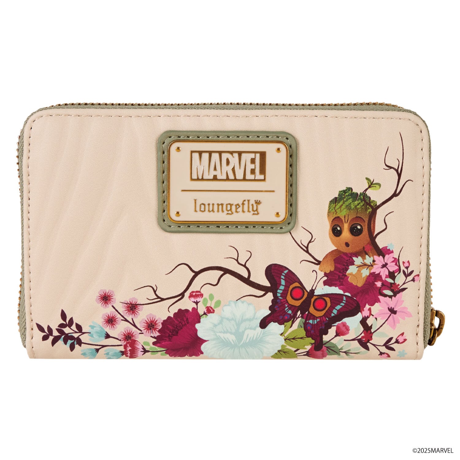 LF MARVEL GUARDIANS OF THE GALAXY GROOT ZIP AROUND WALLET_MVWA0229