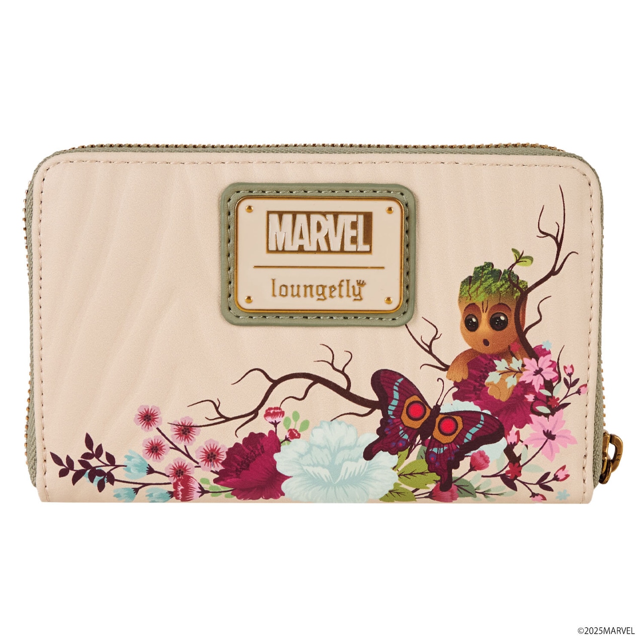 LF MARVEL GUARDIANS OF THE GALAXY GROOT ZIP AROUND WALLET_MVWA0229