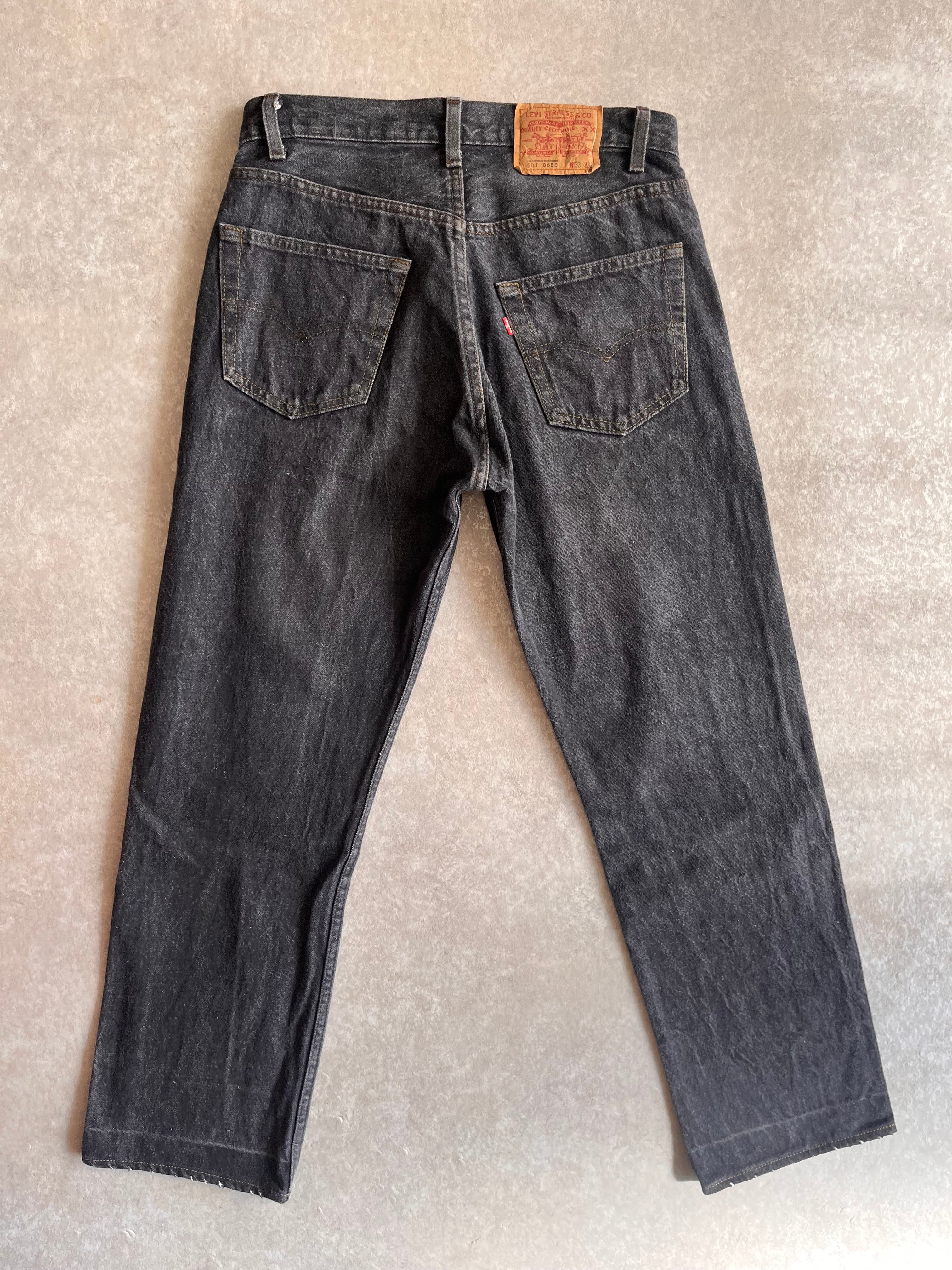 1980s Levi's 501 先染めブラック W31 L30 Made in USA H006 | ROGER'S