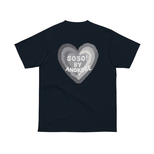 More Heartful soso tee mono 00063