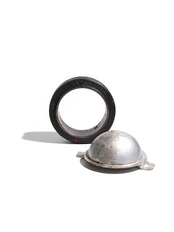 Firestone Truck Tires Advertising Ashtray “CUSHION • TRACTION • MILEAGE”