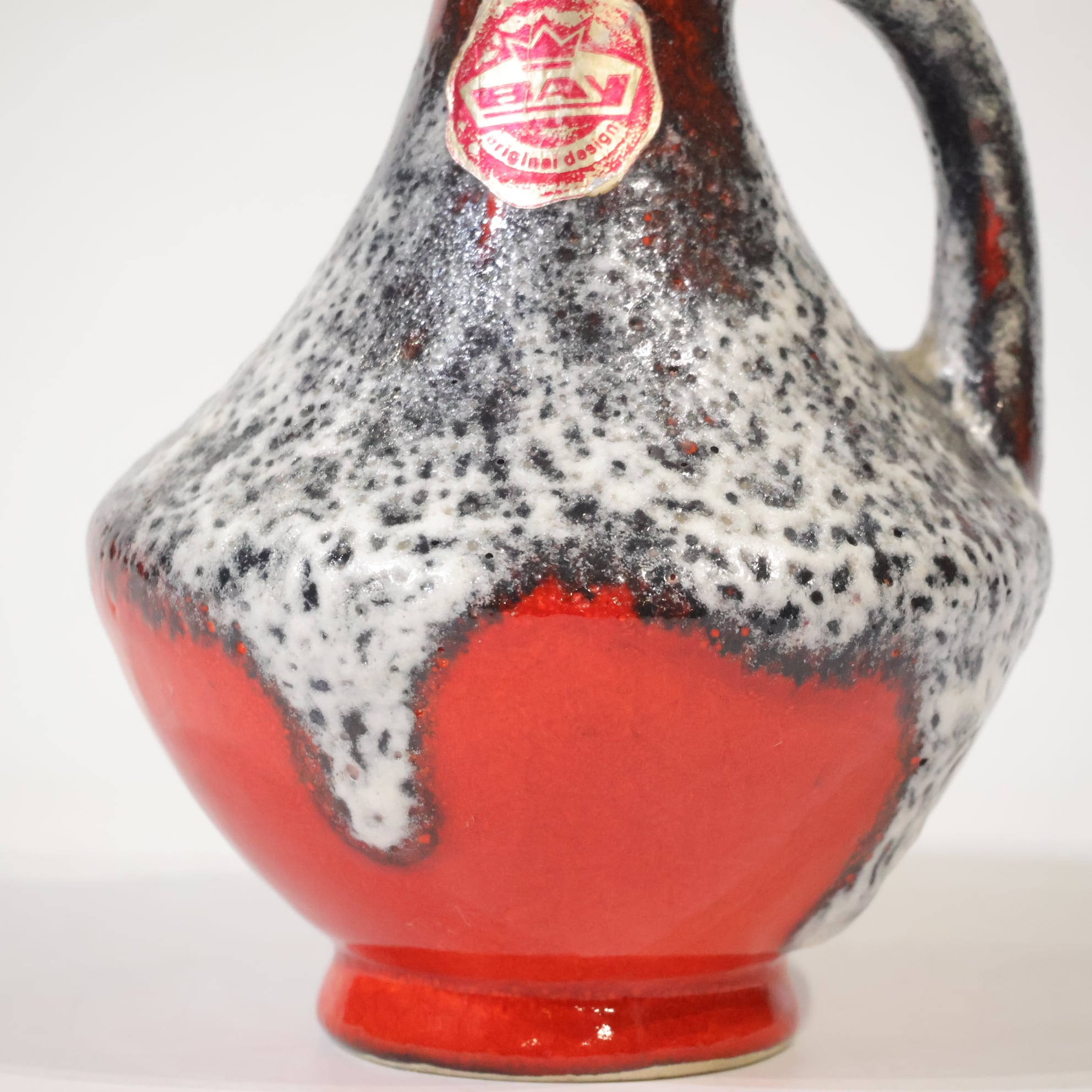 Bay Keramik-- 16.9㎝ | Fat Lava & German Art Pottery