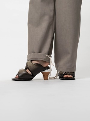 【26SS】Maison MIHARA YASUHIRO ミハラヤスヒロ / Wool Like Easy Pants / パンツ