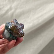 憧れのモデルボディ*オーシャンジャスパー202*天然石カービング*鉱物*天然石インテリア*置き物