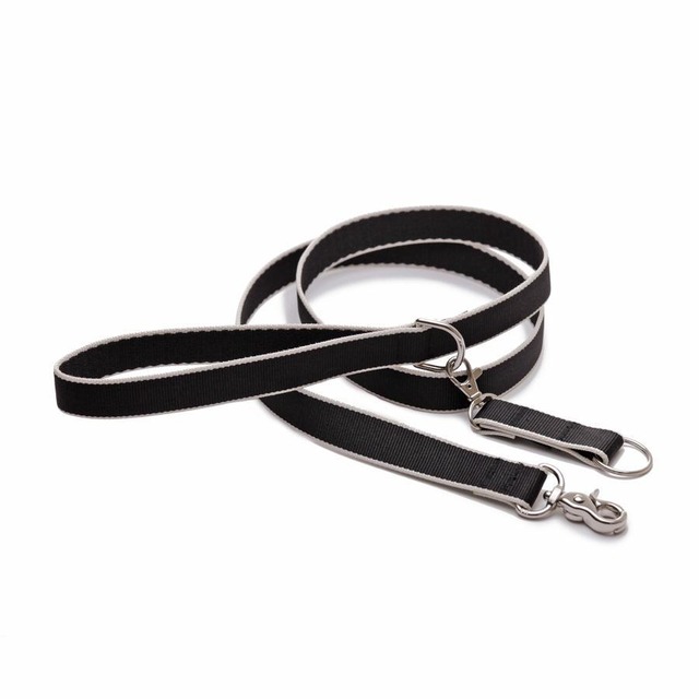 Harry Barker | CHELSEA DOG LEASH（S）- BLACK×CREAM