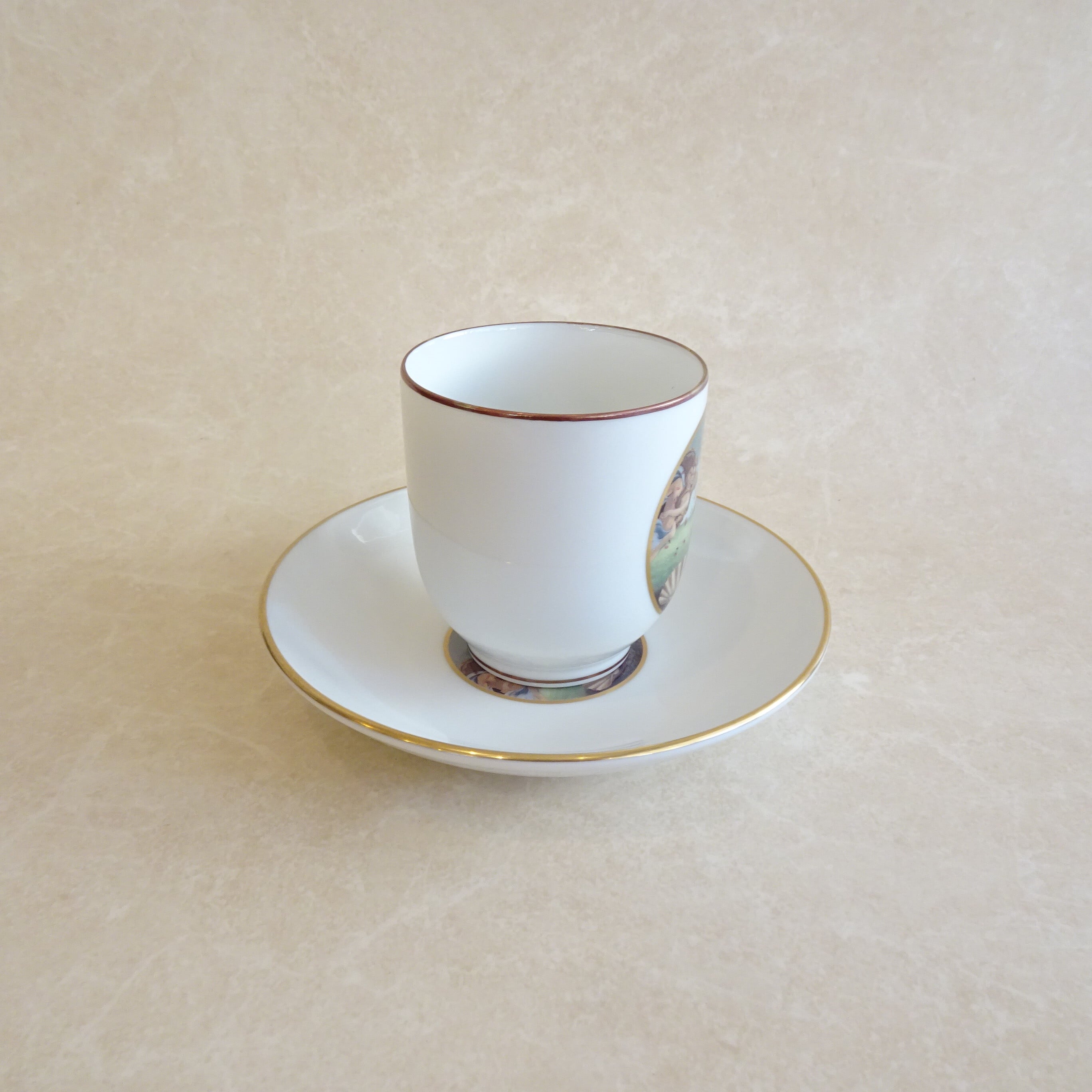 リチャード・ジノリ ヴィーナスの誕生 カップ&ソーサー | 純喫茶家具の