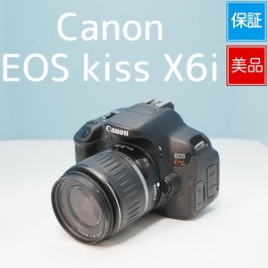Canon EOS kiss X6i 一眼レフ スマホ転送OK フルセット 極美品 a6222