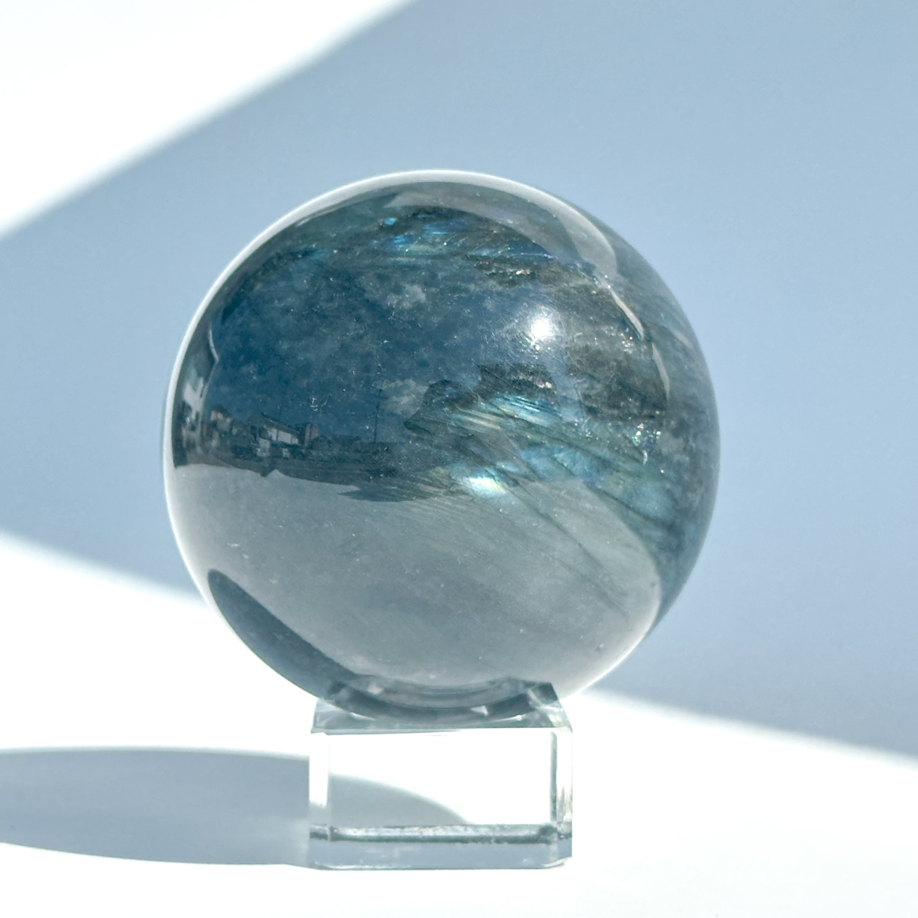 ラブラドライト スフィア ◇Labradorite◇天然石・鉱物・パワーストーン Bigラブラドライト スフィア 93◇ Labradorite ◇天然石・鉱物