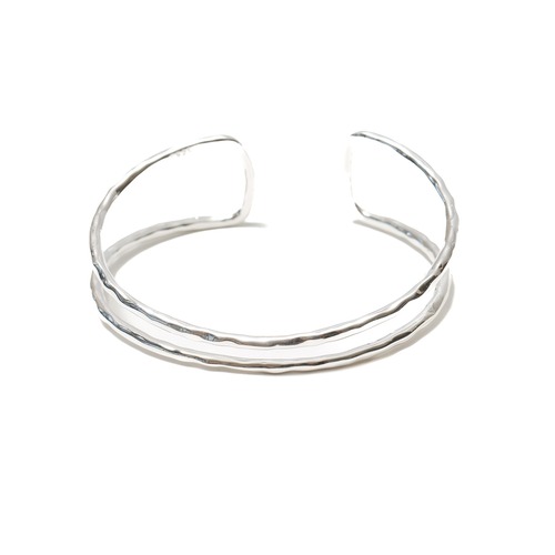 s925  Double Line Bangle
