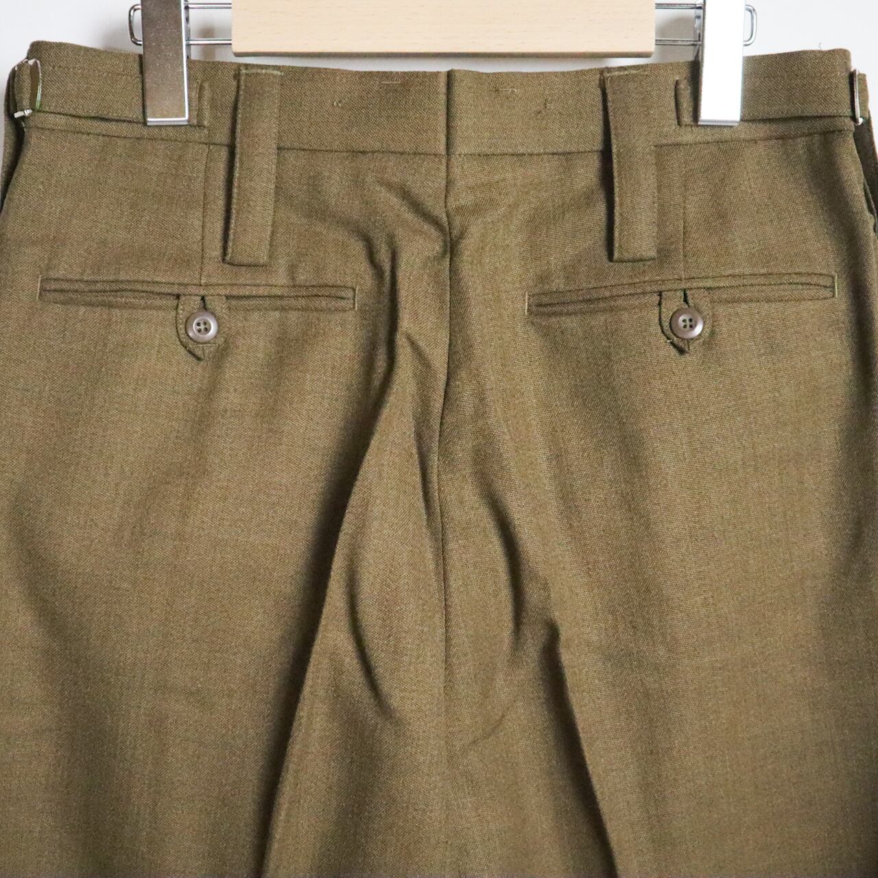 【DEAD STOCK】BRITISH ARMY BARRACK DRESS TROUSERS イギリス軍 バラック ドレス トラウザーズ パンツ