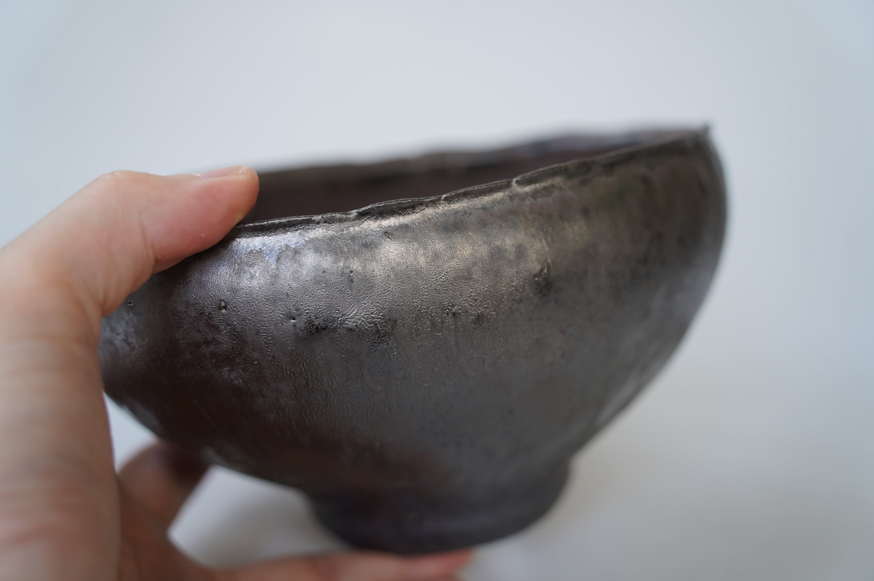 作家陶器 プランター 植木鉢 山下寛兼 花器 作家陶器 プランター 植木鉢 山下寛兼 花器 作家陶器 プランター