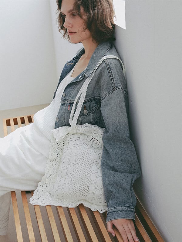 ETRE TOKYO クロシェレーストートバッグ | FLICKA ASHIYA