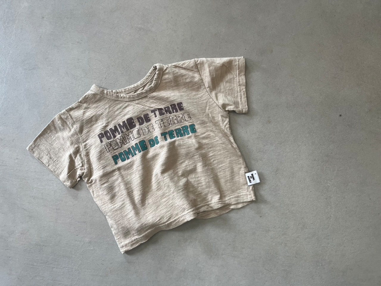 【pomme de terre】ジャガイモT　カーキ 90~110cm - 5