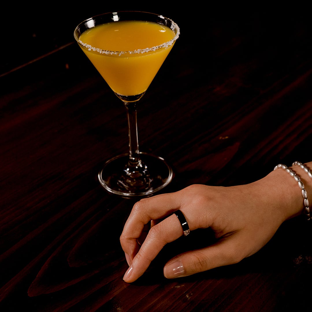 朱金 -shukin-】銀線×漆リング | KRAFT DORF