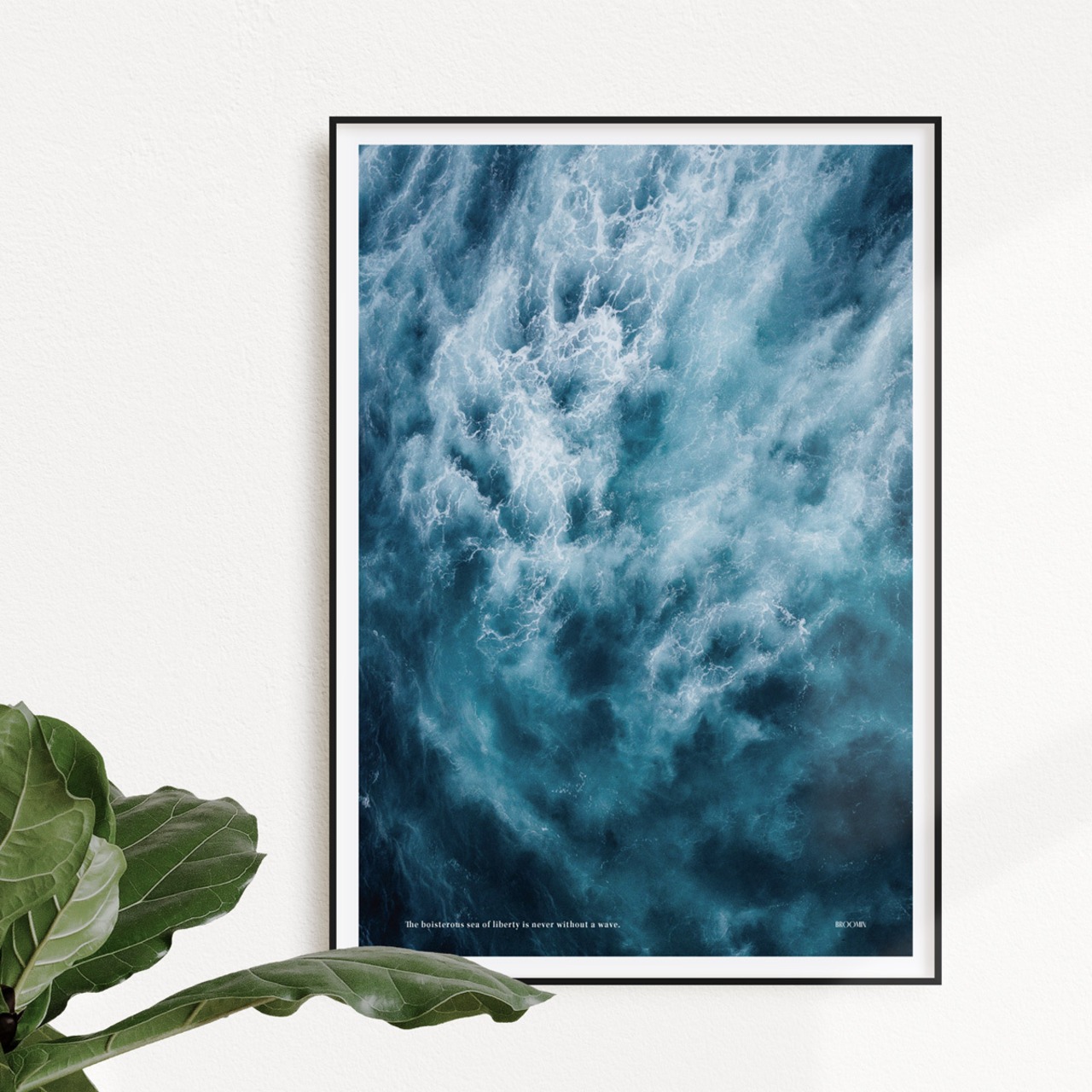 EARTH#1 | AP141 | アートポスター 海 写真 フォト 風景 自然 地球 名言 グラフィック モダン - 1