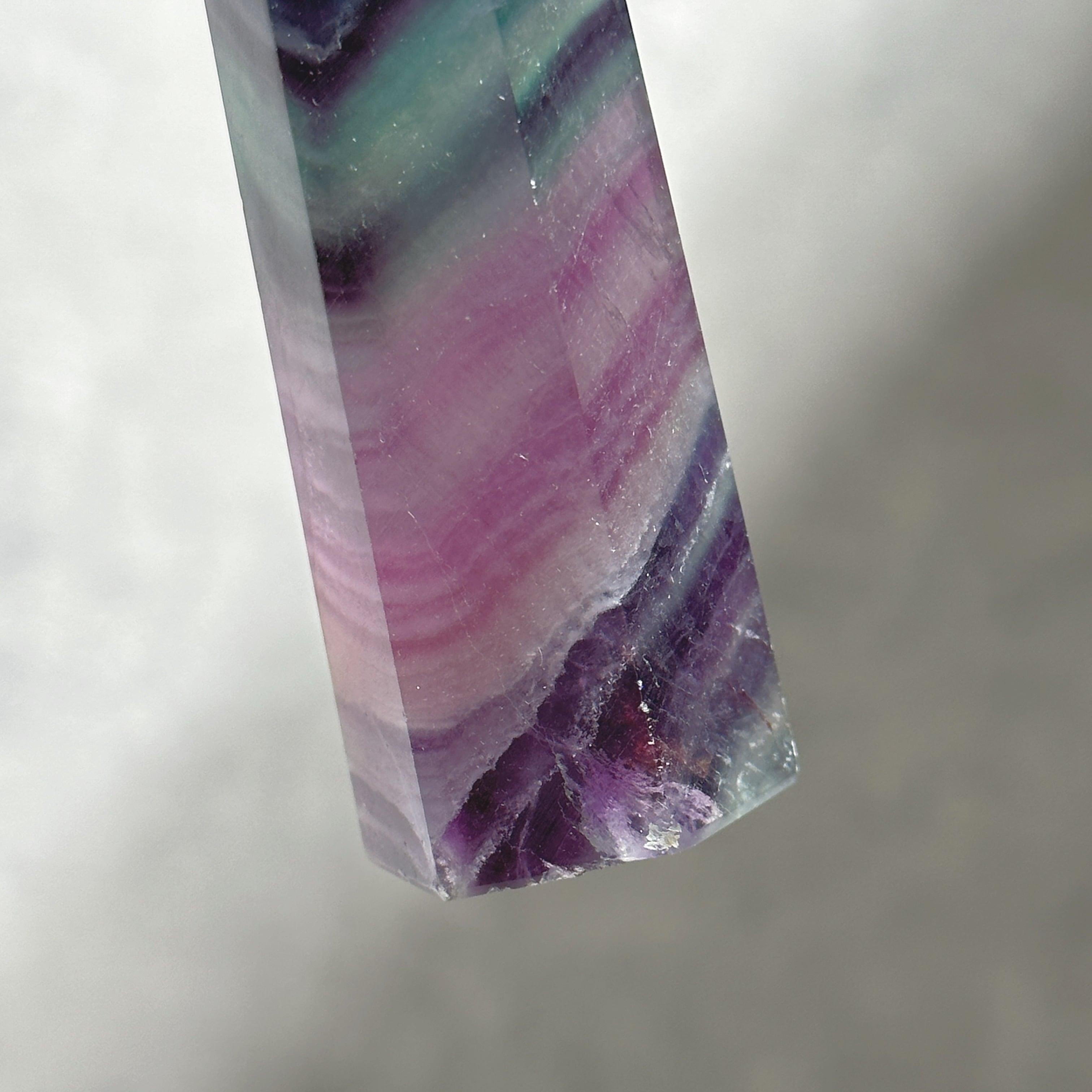 レインボーフローライト タワー型22◇ Rainbow Fluorite ◇天然石