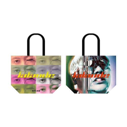【受注販売・11月上旬お届け予定】ラランドコラボ／フルグラフィックBIGトート