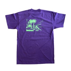 STAMP s/s Tee  Purple