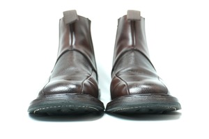 【TRICKER'S】Side Gore Boots  Brown Combi 8- 5 (Second Hand)