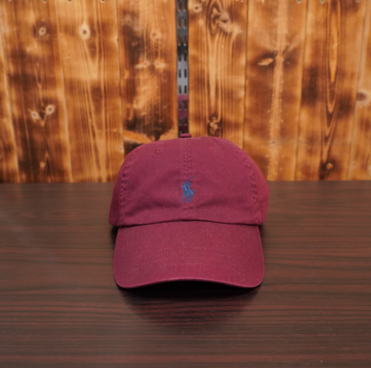 ralphlauren キャップ バーガンディ ラルフローレン 帽子 | 古着屋 