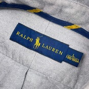 RALPH LAUREN ラルフローレン BD ボタンダウン オックスフォード 長袖シャツ L/メンズ