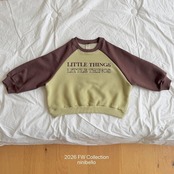 韓国子供服 / ninibello / Little Raglan Sweatshirt  / トレーナー *XS~XXL*