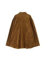 ETRE TOKYO フェイクスウェードオーバーサイズシャツ