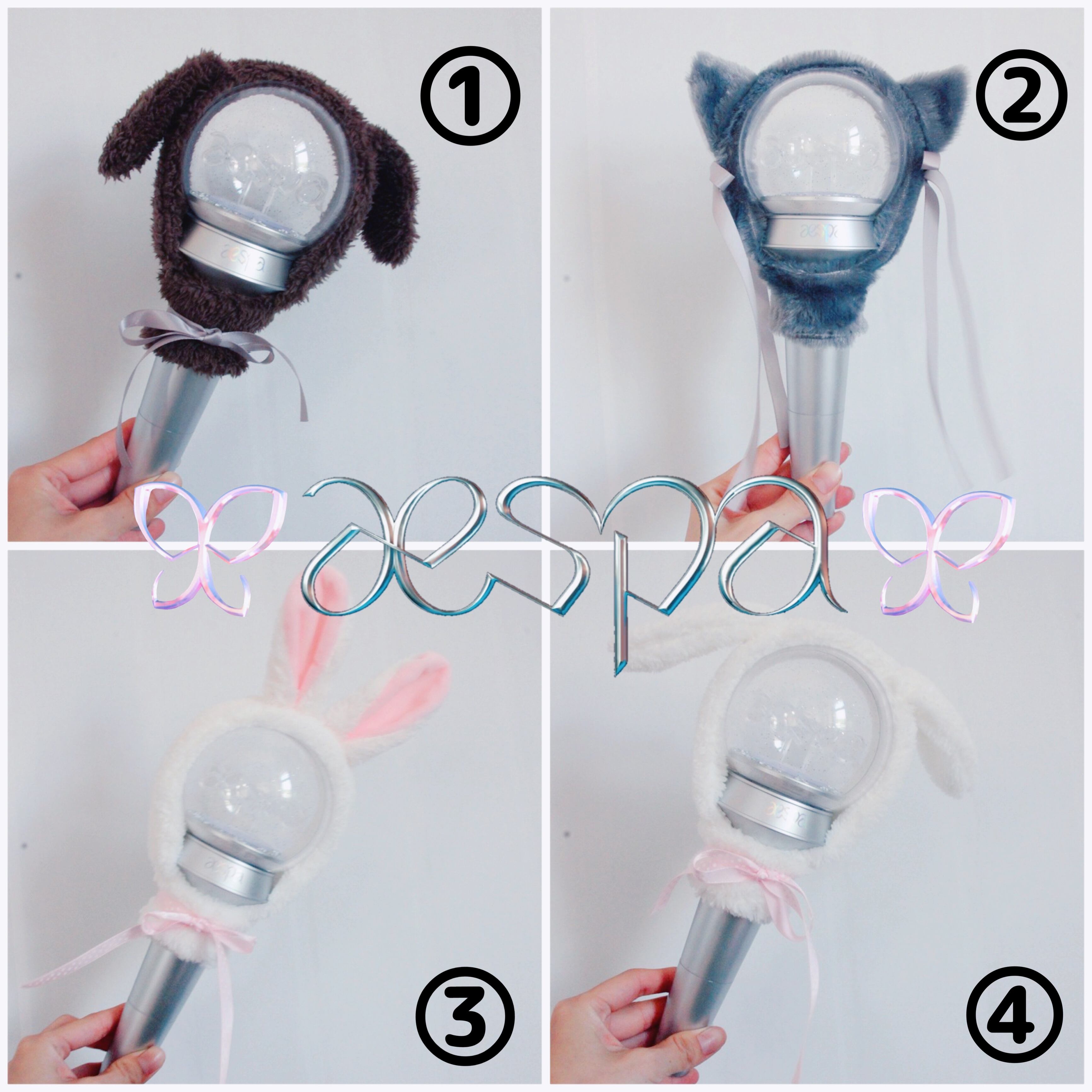 aespaペンライトカバー』エスパ アイドル KPOP | 韓国シール雑貨 