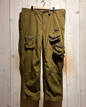 【a.k.a.C.a.k.a vintage】“Dead Stock”“Polo by Ralph Lauren” Multiple Pocket Gimmick Vintage Fatigue Pants