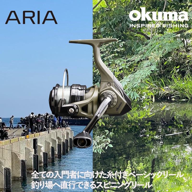 Outlet】アリア ARIA-6000B BOX （糸付き、箱あり） | オクマゼニス