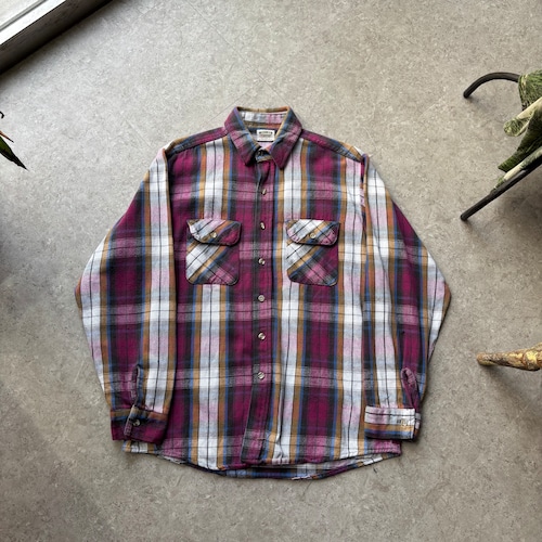90s Five Brother flannel shirt【仙台店】