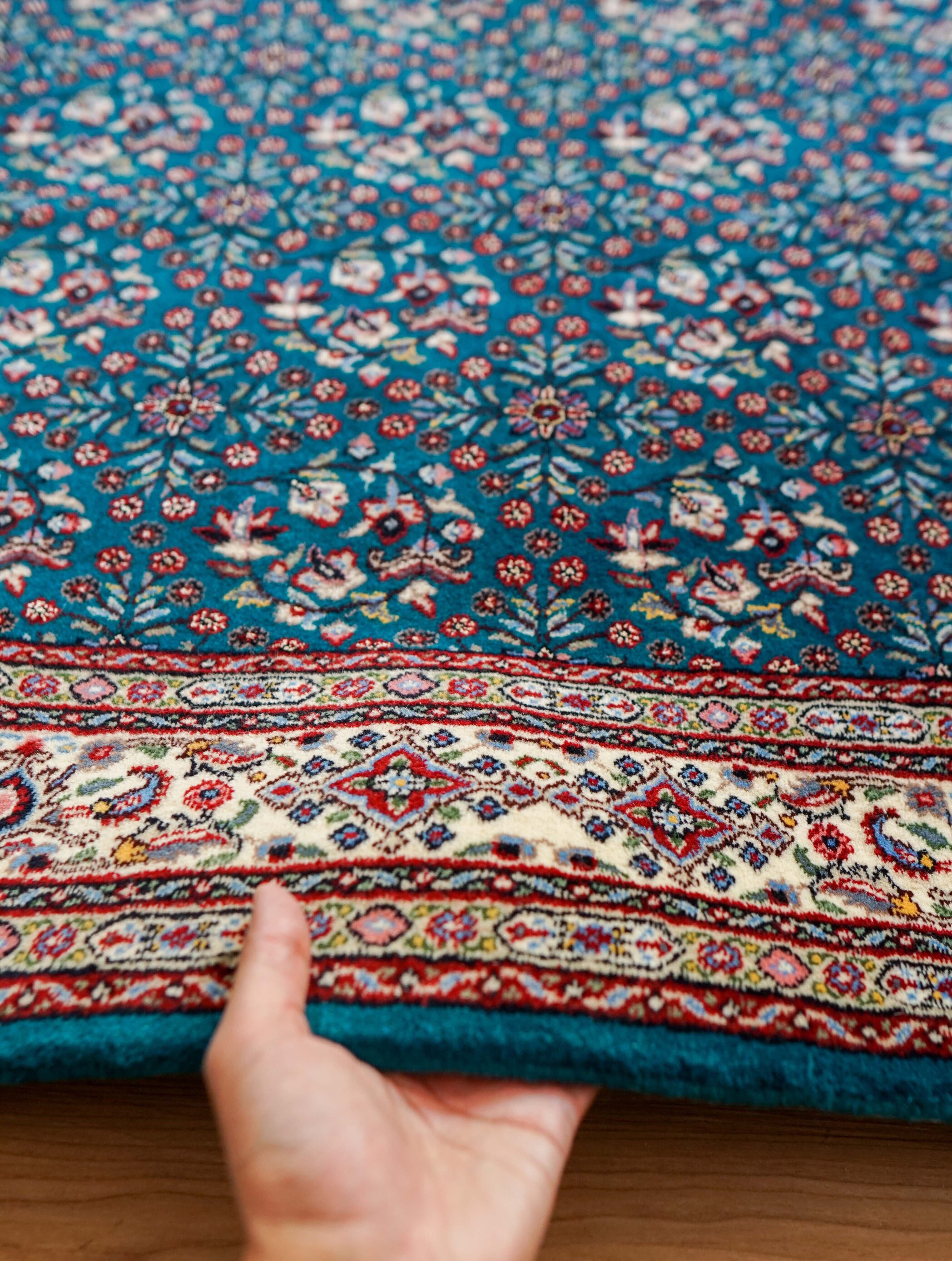 154×97cm ペルシャ 手織り絨毯　ムード産 154×97cm ペルシャ 手織り絨毯 ムード産 | Decorworks