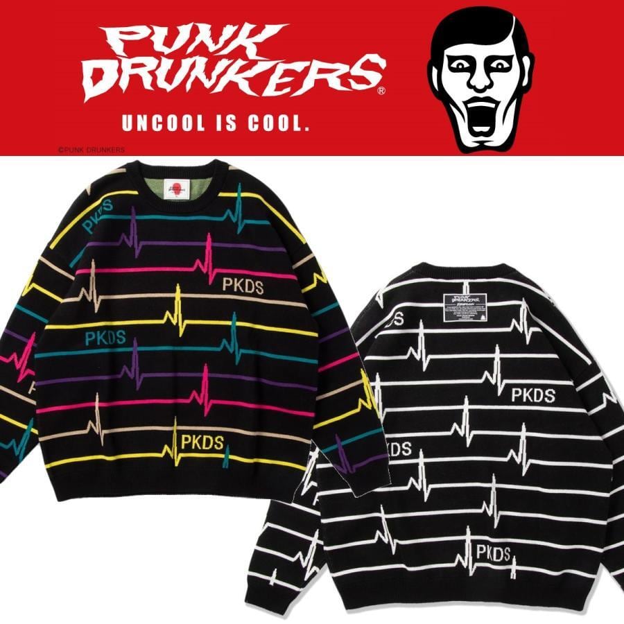 PUNKDRUNKERS Tシャツ&裏起毛トレーナー 2枚セット + フィギュア PUNKDRUNKERS Tシャツ&裏起毛トレーナー 2枚セット + フィギュア